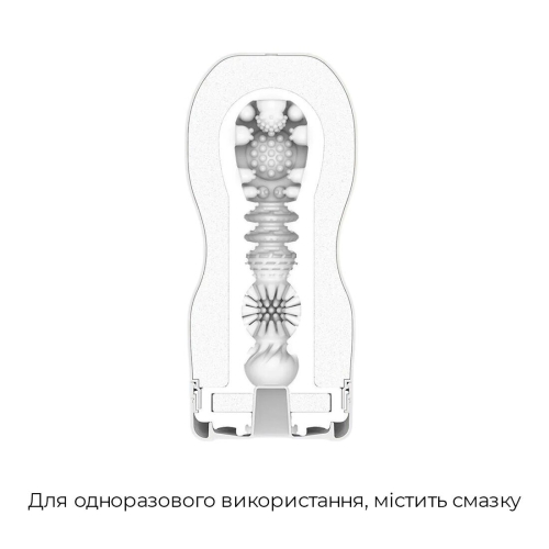 Мастурбатор (Глибока глотка) з вакуумною стимуляцією Tenga Premium Original Vacuum Cup GENTLE - 6