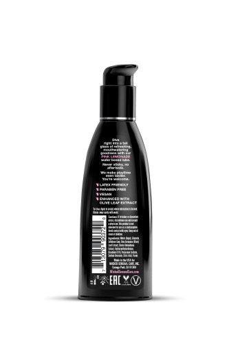 Оральный лубрикант на водной основе со вкусом лимонада Wicked Sensual Care Аqua 60 мл - 2