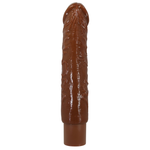 Вибратор реалистик коричневый Lybaile Pretty Love Rufus Realistic Vibrating Dildo - 5