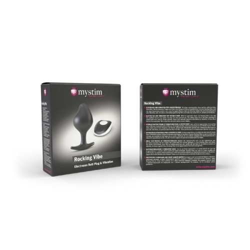 Анальная вибро-пробка Mystim Rocking Vibe - 5