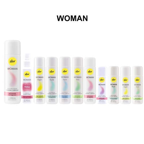 Лубрикант на водной основе pjur Woman Aloe 100 мл с увлажняющим эффектом (Пьюр, Пджюр) - 4