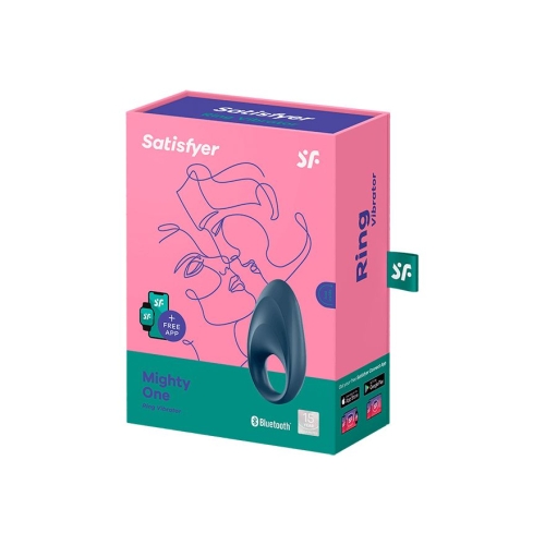 Ерекційне віброкільце для члена Satisfyer Mighty One - 6