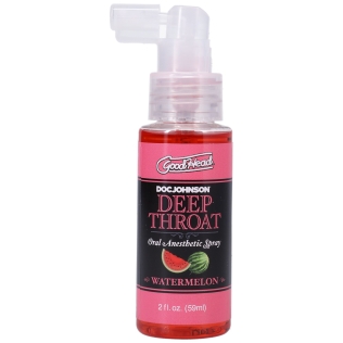 Спрей для глубокого минета со вкусом арбуза Doc Johnson GoodHead DeepThroat Spray 59 мл