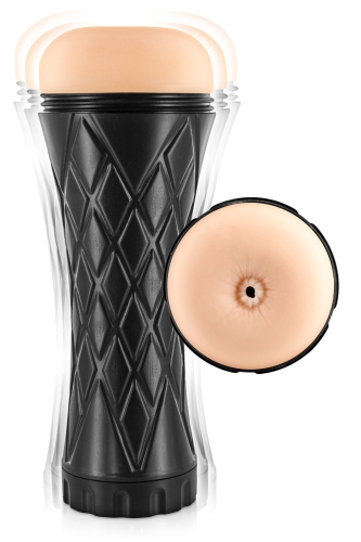 Мастурбатор реалістична попка з вібрацією Real Body - Real Cup Anus Vibrating - 1