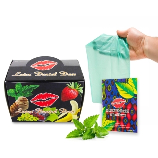 Набор латексных салфеток Satin Dams Assorted 100 шт