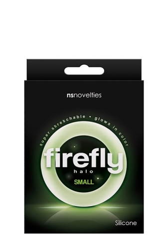 Эрекционное кольцо на член светящееся в темноте зеленого цвета NS Novelties Firefly - 4