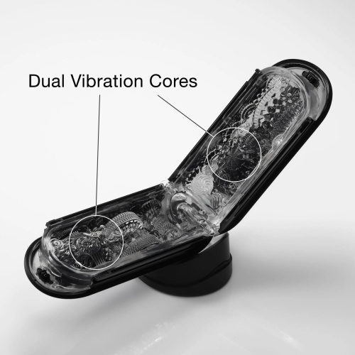 Мастурбатор с вибрацией черного цвета Tenga Flip Zero Gravity Electronic Vibration - 6