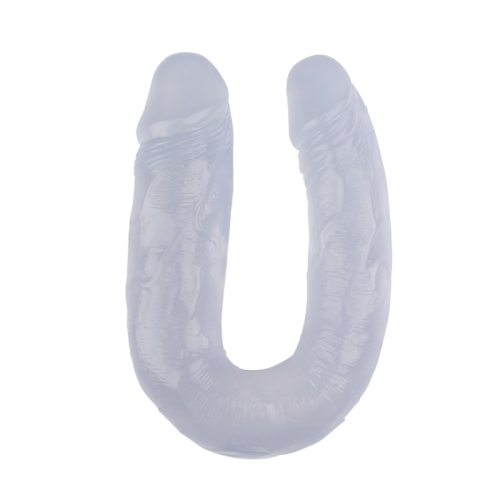 Прозрачный двойной фаллоимитатор Chisa 14 Inch Dildo - 2