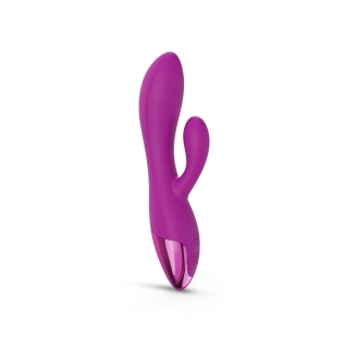 Вибратор кролик вагинальной стимуляции и отростком для клитора фуксия Love To Love FUNKY BUNNY 
