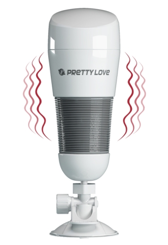 Мастурбатор ротик із вібрацією тілесного кольору PRETTY LOVE Hedy - 2
