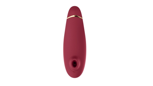 Вакуумний стимулятор для клітора бордовий Womanizer Premium 2 - 2