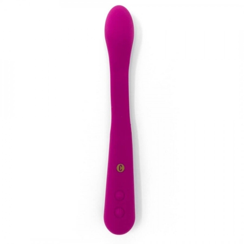 Вагінальний гнучкий вібратор для стимуляції точки G фіолетовий Cosmopolitan Bendable Love - 3