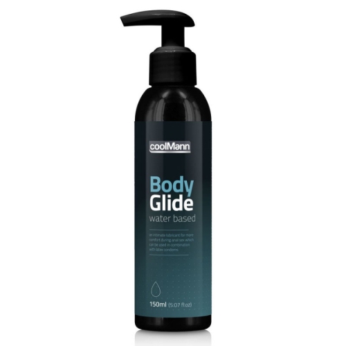 Интимная смазка на водной основе Cobeco Pharma CoolMann BodyGlide 150мл - 1
