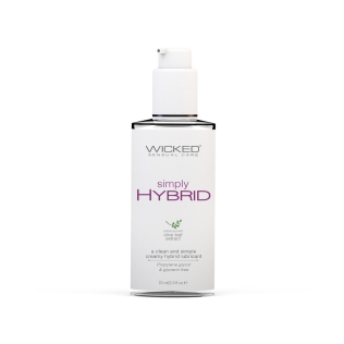 Лубрикант на водно силиконовой основе Wicked Sensual Care Simply hybrid 70 мл
