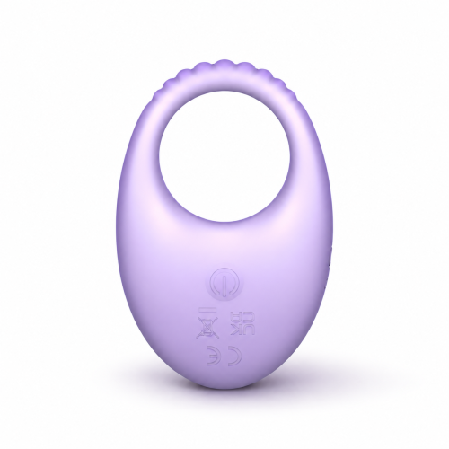 Смарт виброкольцо на член розовое UNIVIBE Halo Lilac - 2