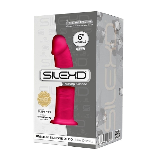 Фаллоимитатор 15,5/3,9 см на присоске силиконовый Silexd Robby Pink Premium Silicone Dildo MODEL 2 size 6 - 3