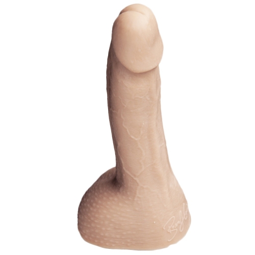Фаллоимитатор с мошонкой реалистичный порноактера Brent Corrigan телесного цвета Fleshlight Fleshjack - 2