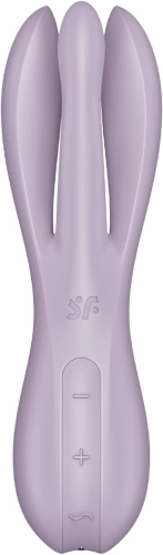 Клиторальный вибратор фиолетового цвета Satisfyer Threesome 2 - 2