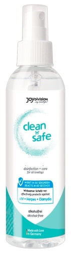 Чистящий спрей для интимных игрушек Joydivision Clean &amp;amp; Safe ( 200 ml ) 631019 - 1