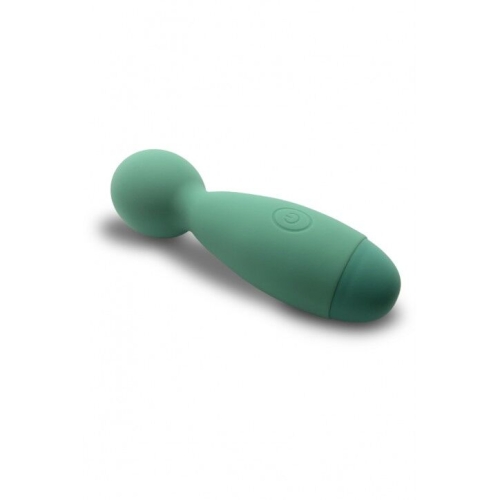 Вібромасажер Ванд бірюзового кольору Wooomy Smally Mini Wand Turquoise - 2