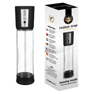 Вакуумний насос автоматичний для посилення ерекції прозорий CANWIN Passion Pump P058AU