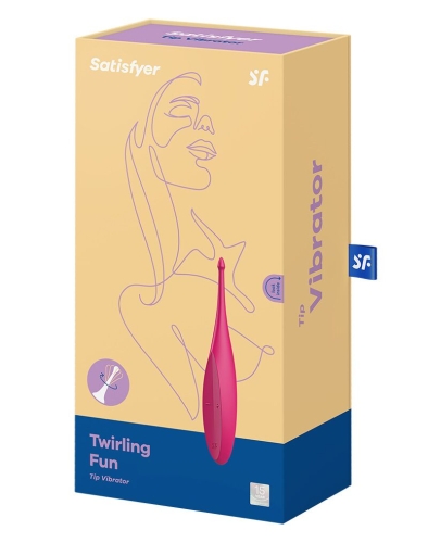 Вібратор для клітора рожевий Satisfyer Twirling Fun Magenta - 4