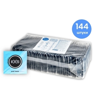 Презервативы с повышенной чувствительностью EXS Air Thin 144 штуки