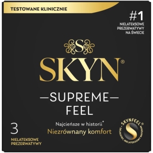 Презервативи з поліізопрену SKYN Supreme Feel 3 штуки