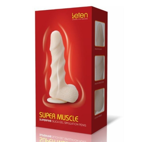 Фаллоимитатор Leten Super Muscle Large (19,2 см) - 2