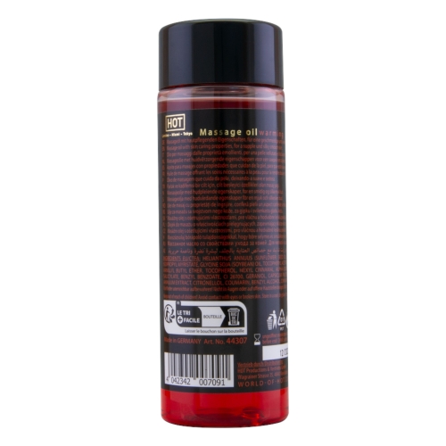 Розігріваюча масажна олія HOT Massage Oil Warming 100 мл - 2