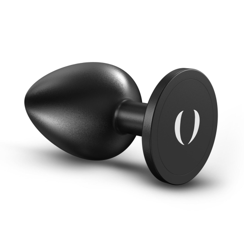 Анальна пробка металева чорного кольору Dorcel ONIX PLUG розмір L - 2