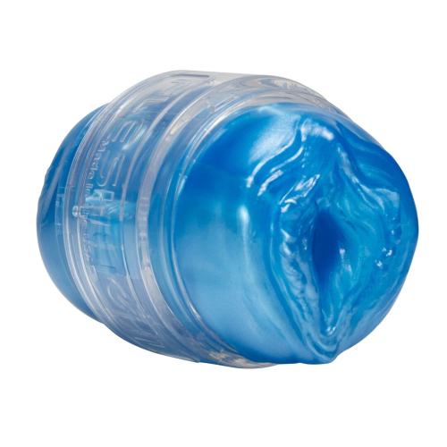 Мастурбатор Двосторонній Анус і Вагіна синього кольору Fleshlight Quickshot Alien - 5