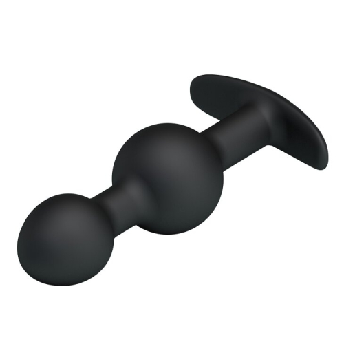Анальные шарики черный BLACK PRETTY LOVE LYBAILE - 3