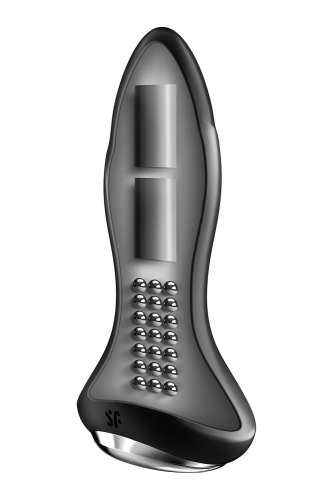 Смарт Анальна пробка чорного кольору Satisfyer Rotator Plug - 3