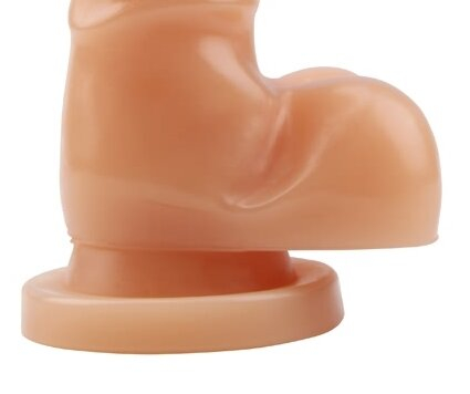 Фалоімітатор 19/3, 7 см на присоску реалістик тілесний CHISA Keep Love Rhythm Dildo - 3