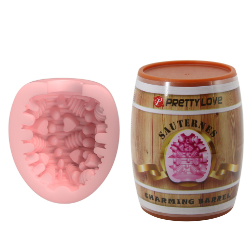 Мастурбатор яйце в колбі рожеве Lybaile PRETTY LOVE Barrel - 2