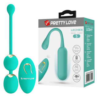 Вагинальные виброшарики с пультом зеленые Lybaile Pretty Love Lechies Dream