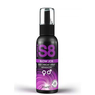 Спрей для глубокого горла на водной основе с мятным вкусом Stimul8 Blow Job Deep Throat 30 мл