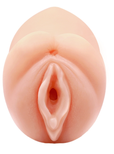 Мастурбатор 2 в 1 вагина та рот тілесного кольору LYBAILE CRAZY BULL Gemini Realistic Oral Sex Sensations - 4