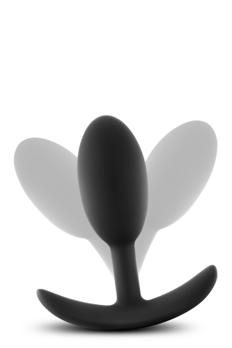 Анальна пробка зі стимулюючим дизайном Blush ANAL ADVENTURES VIBRA SLIM PLUG MEDIUM - 4