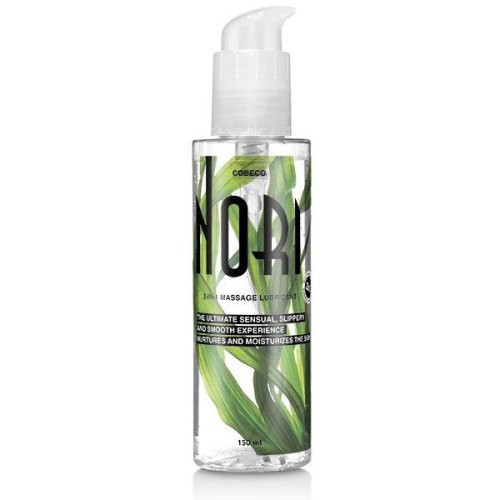 2 в 1 Інтимне мастило та гель для масажу на водній основі Cobeco Pharma Nori Massage &amp;amp; Lubricant 150мл - 1
