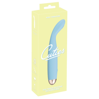 Вибратор вагинальный и точки G синего цвета Soft Silicone