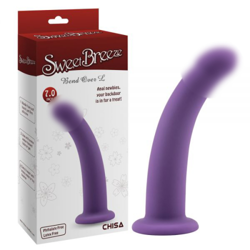 Безременной страпон фиолетового цвета Chisa Bend Over Large - 1