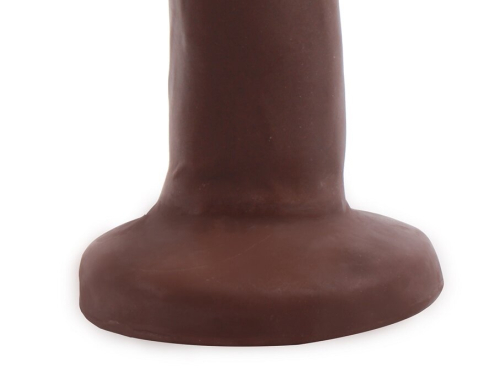 Фалос на присоску реалістичний бежевий CHISA Eves Allure Brown - 3