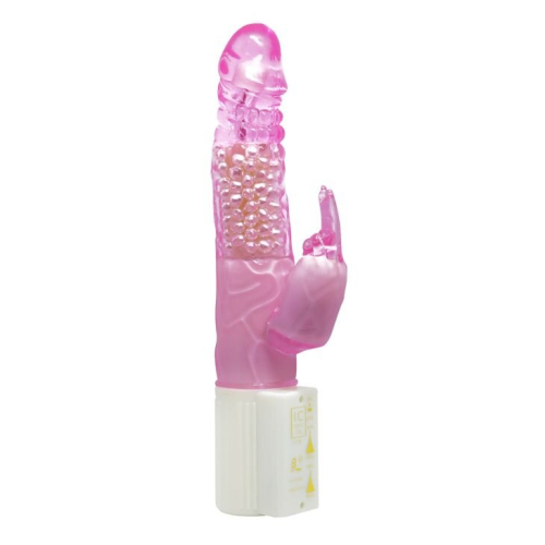 Вібратор з стимулятором клітора Lybaile Pleasurizer Legend toyz - 6