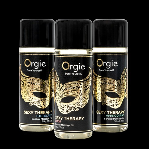 Мини коллекция массажных ароматных масел Orgie Sexy Therapy 3 штуки по 30 мл - 4