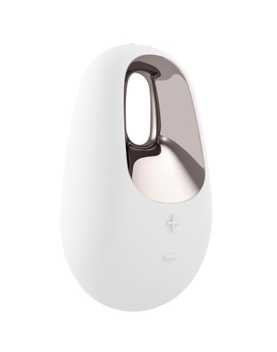 Вібратор супер потужний Satisfyer Lay-On-White Temptation для клітора силіконовий 15 режимів вібрації Сатісфаер Темптейшн - 4