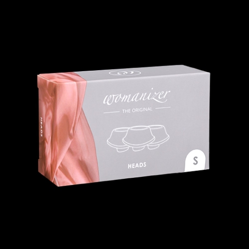 Змінні насадки для Womanizer Classic та Premium білого кольору розмір S 3 штуки - 5