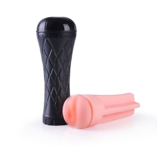Мастурбатор в колбе Вагина телесного цвета Men Powerup Passion Cup Vagina