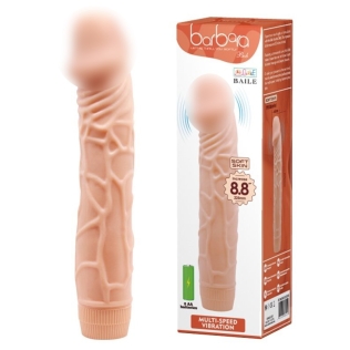 Вібратор реалістик тілесний BARBARA BOB DILDO VIBRATOR